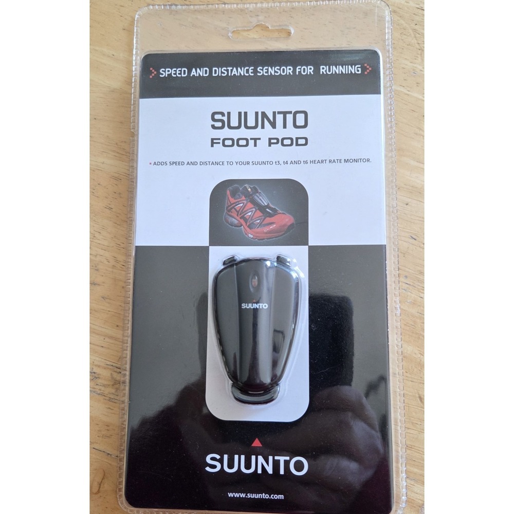 Suunto Foot Pod Sensor Running SS 013278000 Works With Suunto T3, T4 And T6 NEW